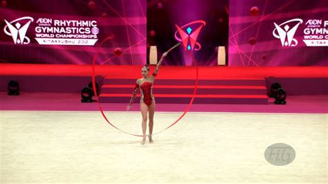 Averina Dina Rgf 2021 Rhythmic Worlds Kitakyushu Jpn