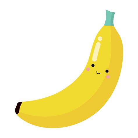 Kawaii Bananen Symbol 18887359 PNG