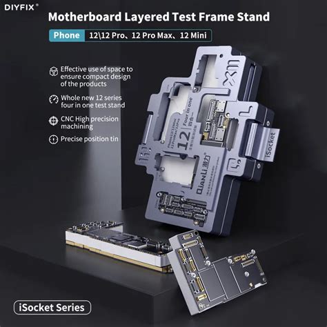 Qianli Isocket In Motherboard Layered Test Frame For Iphone