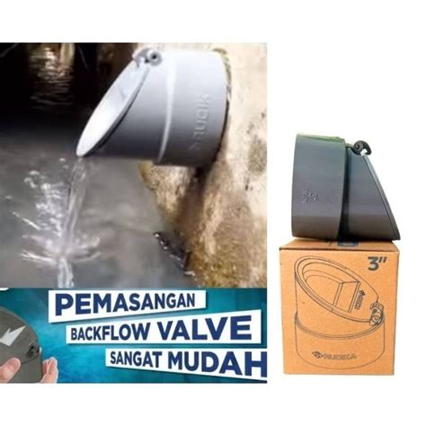 Jual Penutup Pipa Saluran Air Pembuangan Otomatis Paralon Pvc Inci