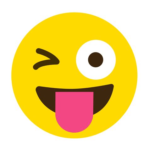 cheeky face emoji png file 10313692 PNG