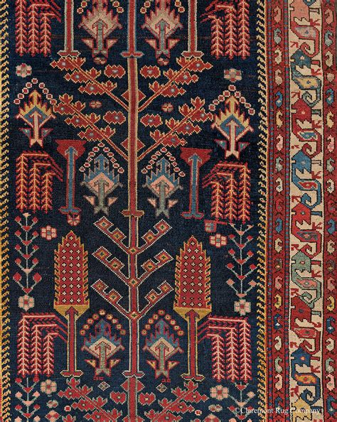 Bakhtiari Tree Of Life Runner Central Persian Claremont Rug Co