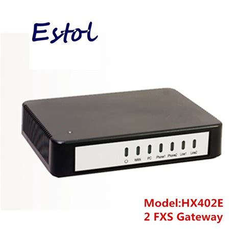 Original Newrock Fxs Sip Voip Gateway Analog Voip Adapter Elastix