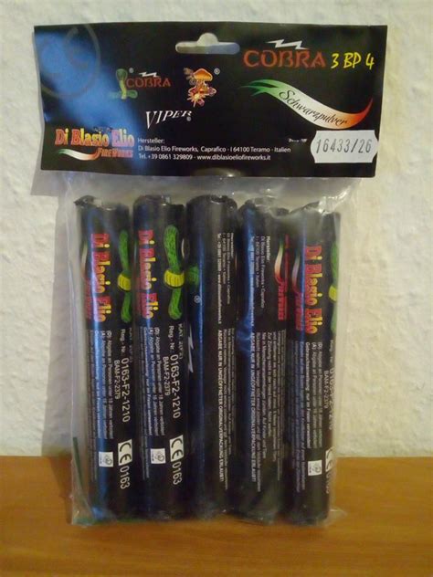 Feuerwerk Net Datenbank Di Blasio Elio Fireworks Cobra Bp Er Set