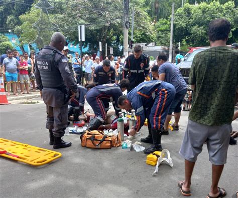 Grave Acidente No Centro De Colatina Casal é Atropelado Por