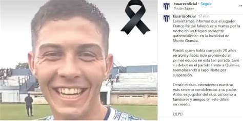 Conmoción En El Fútbol Argentino Jugador De 20 Años Murió En Una Horrible Y Sangrienta Tragedia