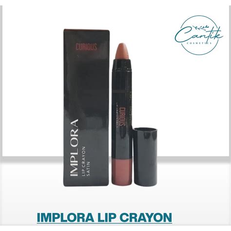 Jual Implora Lip Crayon Satin Lipstick Lip Cream Lipcream