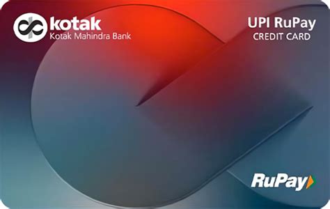 Kotak Bank Upi Rupay Credit Card Features And Apply Now