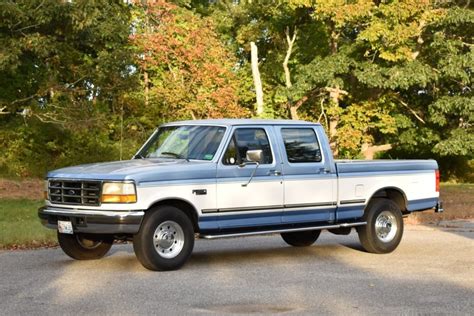 1996 Ford F 250 Xlt Crew Cab 75l For Sale On Bat Auctions Closed On