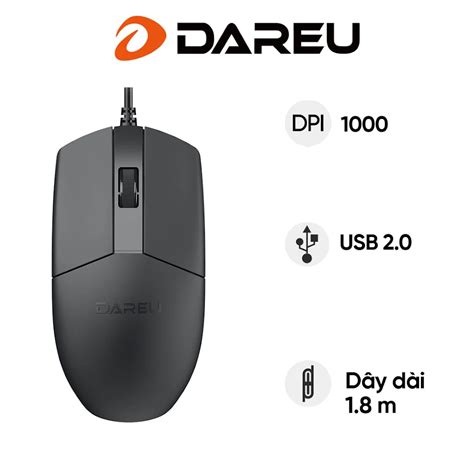 Chuột máy tính DAREU LM103 (TM201U08603G) - Anh Phương Telecom