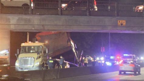 Video Shows Moment A Dump Truck Hit A Richmond Overpass Watch News