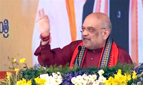 Amit Shah Alleges Deal Between Congress And Brs