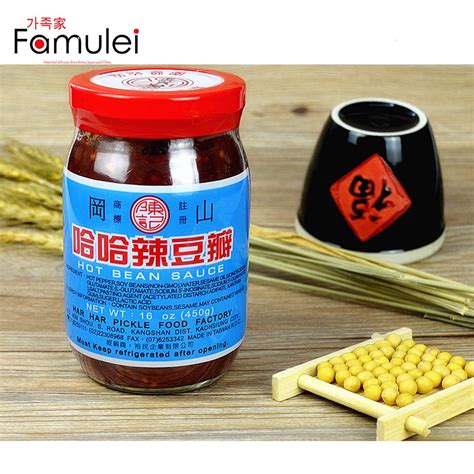 Ha Ha Taiwan Spicy Doubanjiang Chili Hot Bean Sauce 450g Shopee