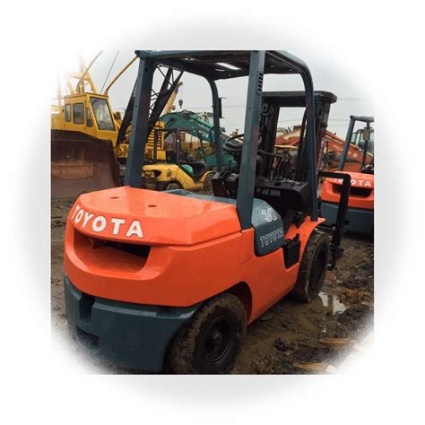 Used 3 Ton 35ton 5ton Forklift Fd30 Toyota Forklifts Japan Brand