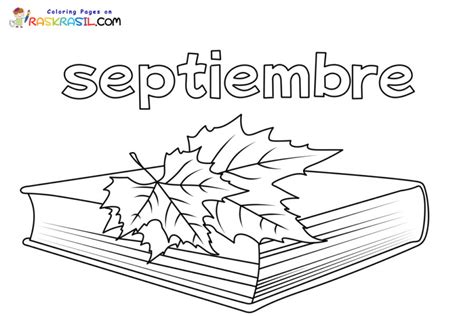 Dibujos De Septiembre Para Colorear