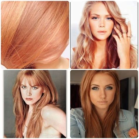 1000 Images About Hair Ideas On Pinterest Strawberry Blonde Rose