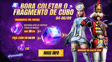 Free Fire libera Cubo Mágico grátis neste final de semana veja como