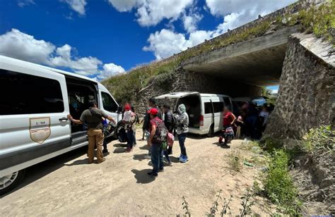 Agentes Hallaron A 125 Migrantes Centroamericanos En Carretera De