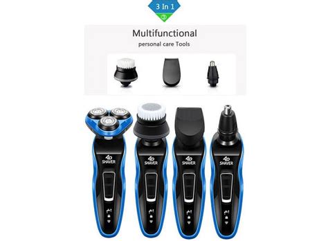 Electric Shaver For Men 4d Usb Rechargeable Ipx7 Waterproof 4 In 1 Men