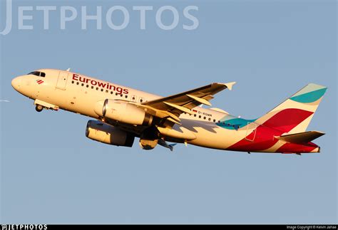 D AGWM Airbus A319 132 Eurowings Kelvin Jahae JetPhotos