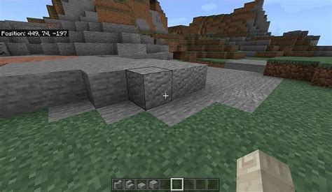 Andesite in Minecraft