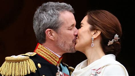 Frederik Is Crowned King of Denmark With a Very Public Kiss