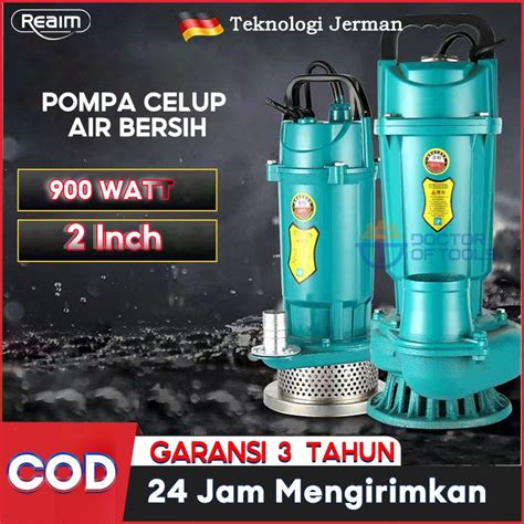 Jual Reaim Pompa Celup Air Bersih Wasser 370W 750W 1100W Submersible