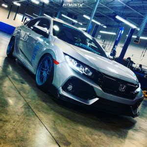 2017 Honda Civic Si With 18x9 5 Enkei RPF1 And Goodyear 235x40 On