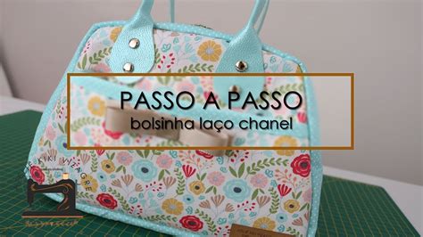 BOLSINHA LAÇO CHANEL Ateliê Kiki Vizagre Passo a Passo YouTube