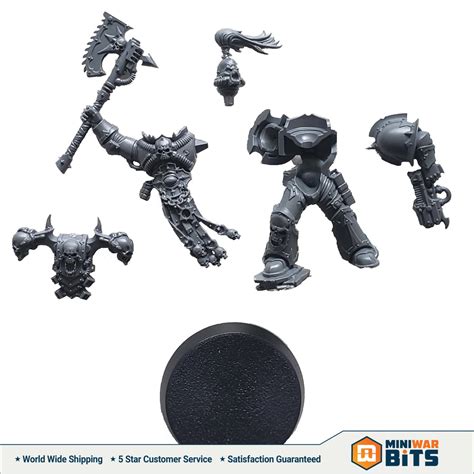 Chaos Space Marine Aspiring Champion Single Figure - MiniWar Bits