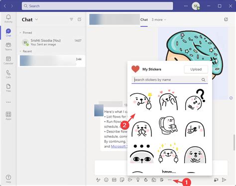 How to Add, Create, and Send Stickers in Microsoft Teams