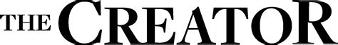 The Creator Movie Logo PNG (Transparent) SVG AI – Free Download