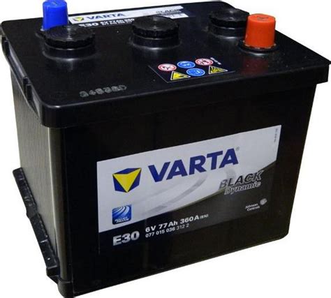 Varta Black Dynamic E30 6V 77Ah 360A od 2 050 Kč Zbozi cz