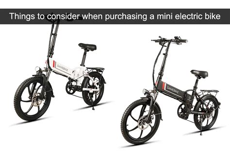 Top 5 best mini electric bikes for cyclists can buy right now