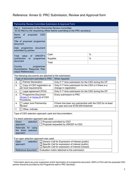 Reference Doc 5 Annex G Prc Review