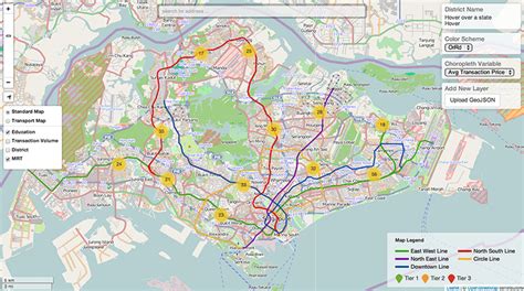 Singapore MRT Map Circle Line