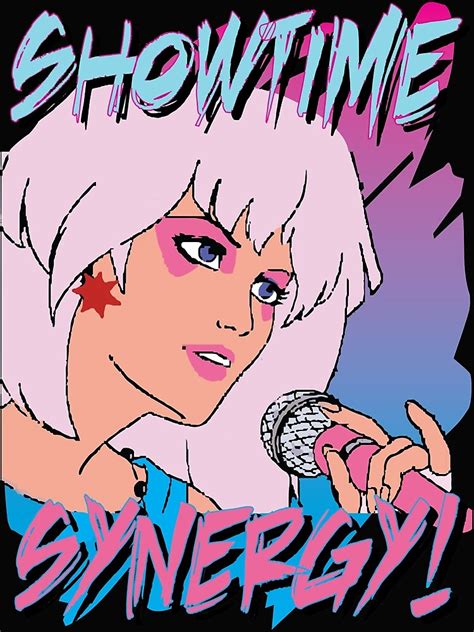 Lámina Fotográfica Jem And The Holograms Band Cartoon Showtime Synergy Misfits Máscara De