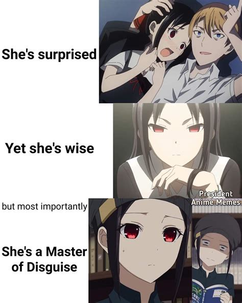 Kaguya too cute : r/Animemes