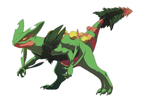 Mega Sceptile by Endivinity on DeviantArt