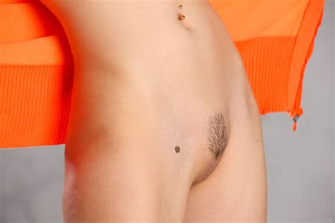 AMATEUR GIRL Stunning Orange Seduction Mona High