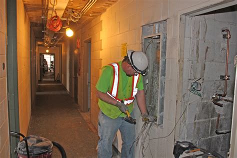 Trades Upgrade Wise Hall For Eastern Michigan University