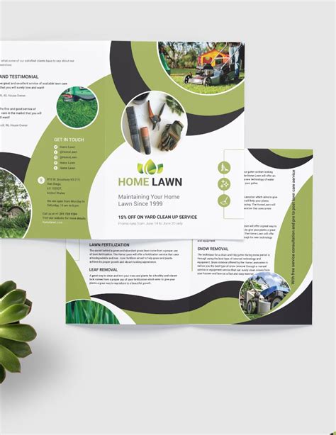 Home Care Bi Fold Brochure Template In Illustrator Pages Word