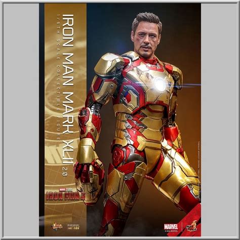 Figurine Hot Toys Iron Man Mark XLII Iron Man Figurines Mania