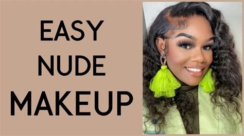 Nude Make Up Tutorial STEP BY STEP Makeup Style YouTube