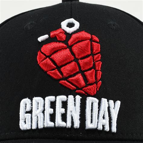 【band Goods】バンドグッズ Green Day Grenade Logo Cap グリーンデイ グレネード ロゴ キャップ