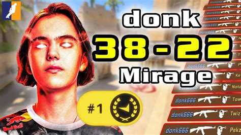 Highlight POV Donk ALL PEEK 38 22 Mirage CS2 FACEIT Jul 5