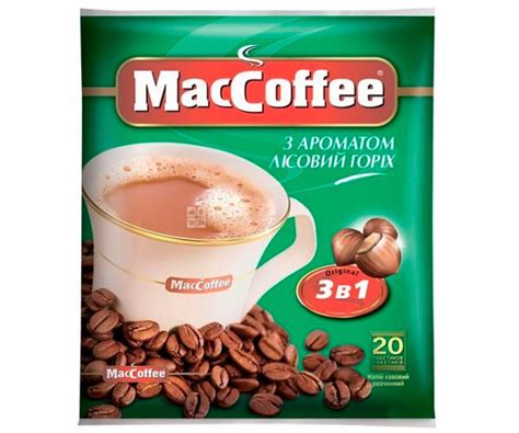 Kawa W Ze Smakiem Orzech W Laskowych Saszetka Maccoffee Gr