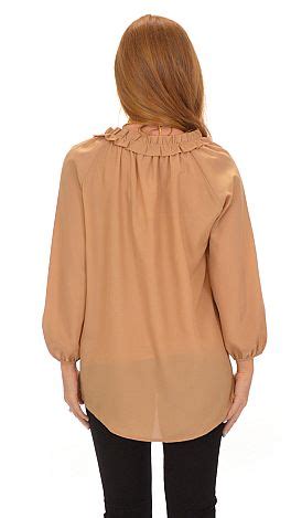Jack Diane Top Nude Tops The Blue Door Boutique