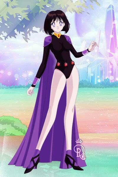 Raven From Teen Titans Hood Off As A Sailor Senshi Made By Shannon