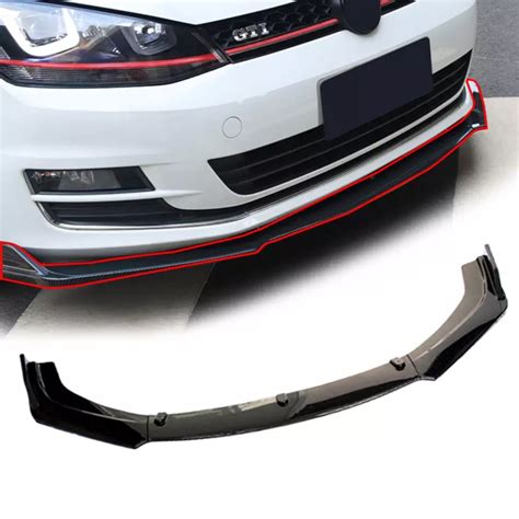 Spoiler Dianteiro Universal Ajust Vel Front Lip Saia Splitte Submarino